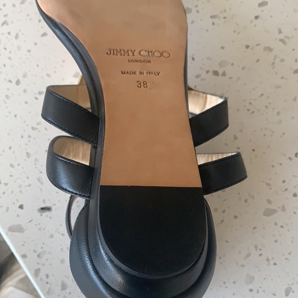 Lightly worn Jimmy Choo summer sandals - Picture 5 of 6